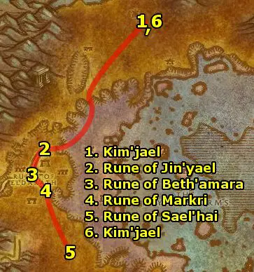 Horde Flight Path In Felwood Classic Wow - Piscatter.